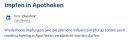 Link Impfen in Apotheken