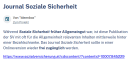 Link Journal Soziale Sicherheit