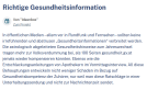 Link Richtige Gesundheitsinformation